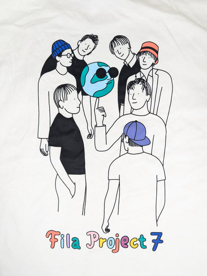 Project 7 FILA Streetwear T-Shirt (M) [Very Good]