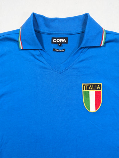 Italy Copa Football Jersey Retro (M) [Very Good]