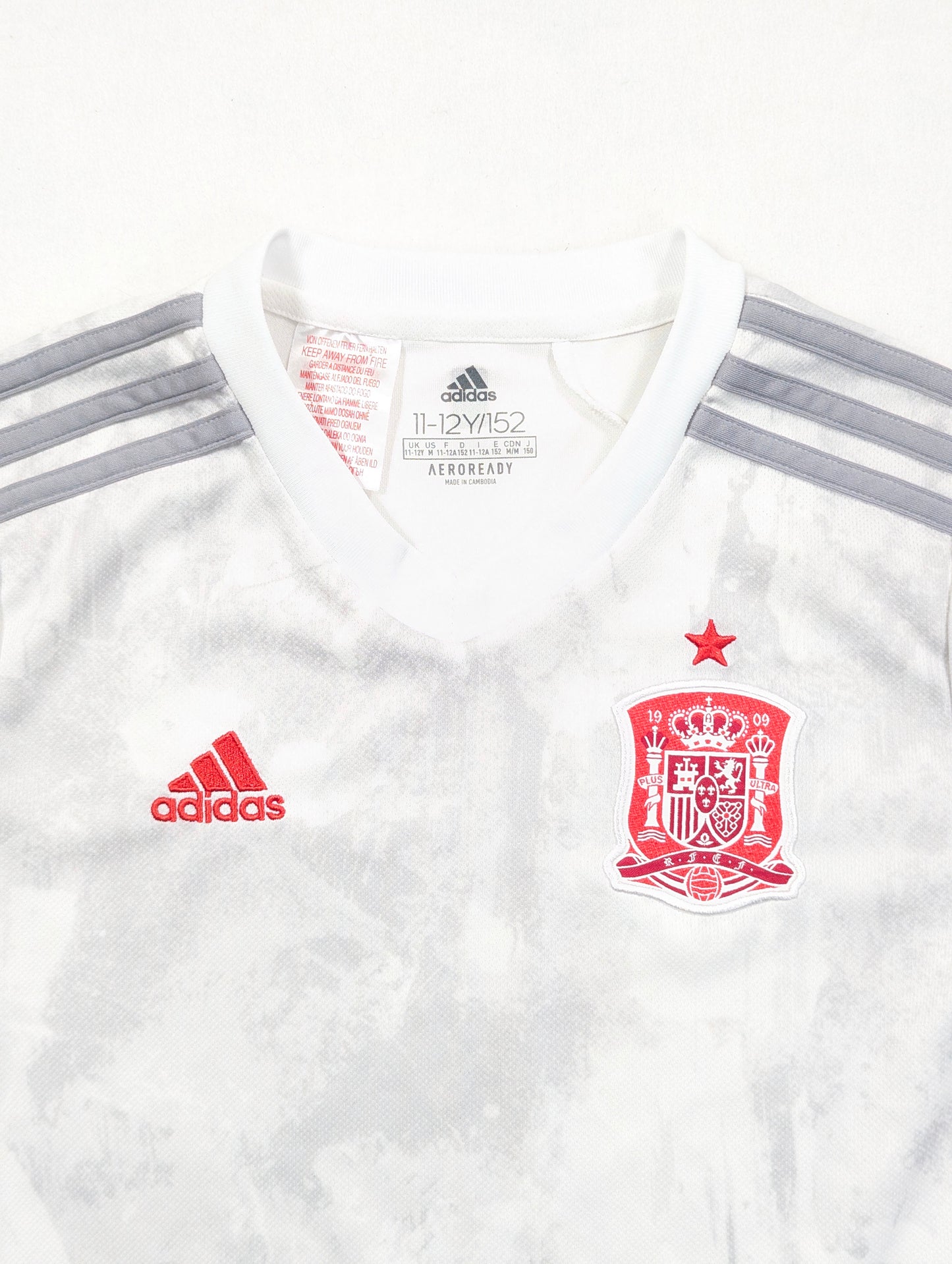 Spain adidas Football Jersey 2019 (11-12 Years) [Very Good]