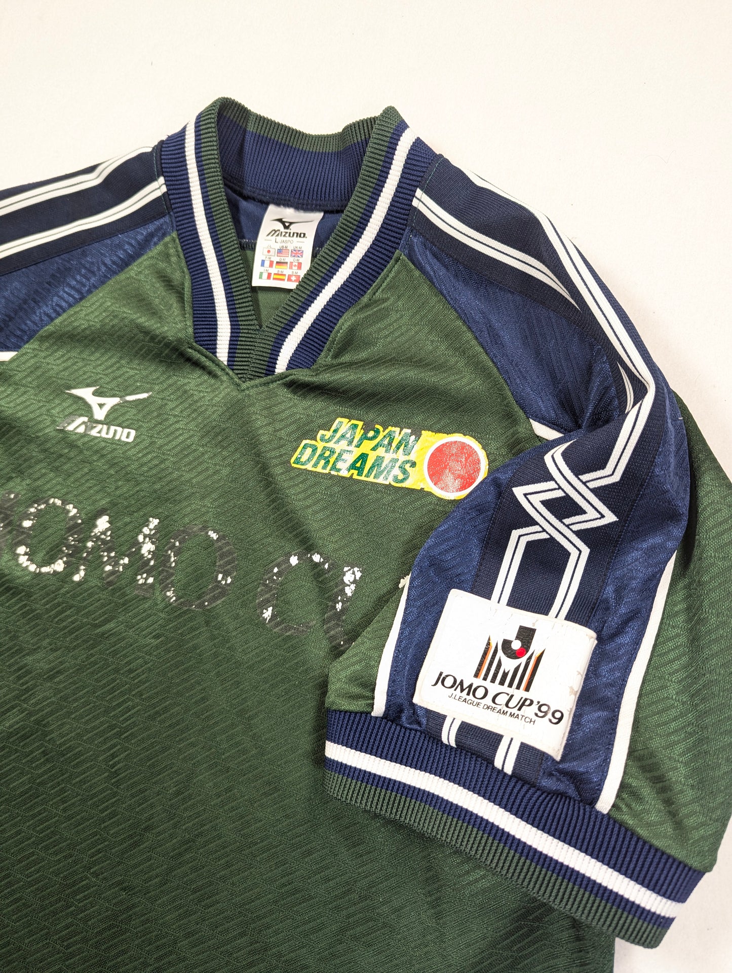 Japan Dream J League All Stars Mizuno Football Jersey 1999 (L) [Fair]