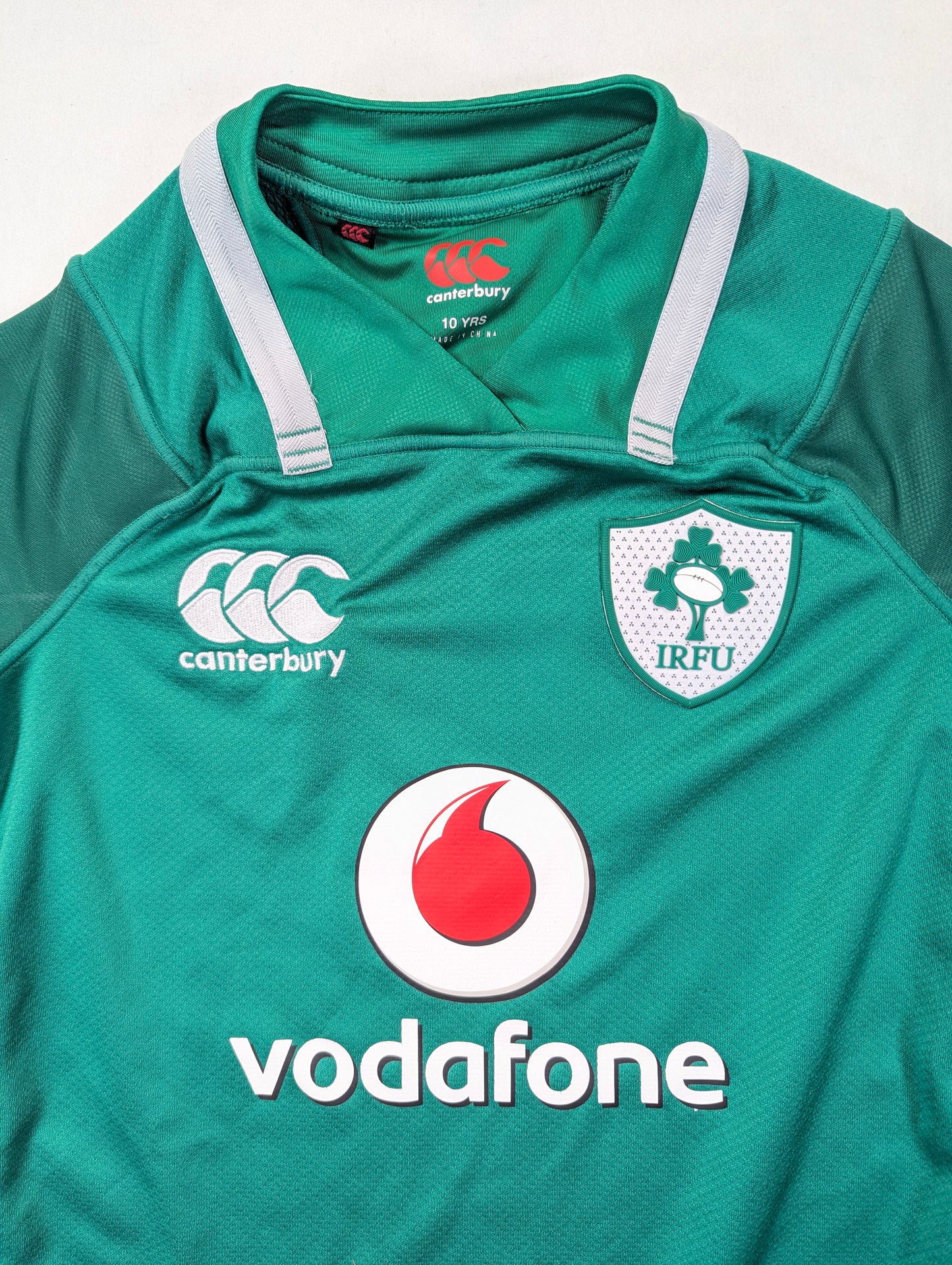 Ireland Canterbury Rugby Jersey 2017 (10 Years) [Very Good]