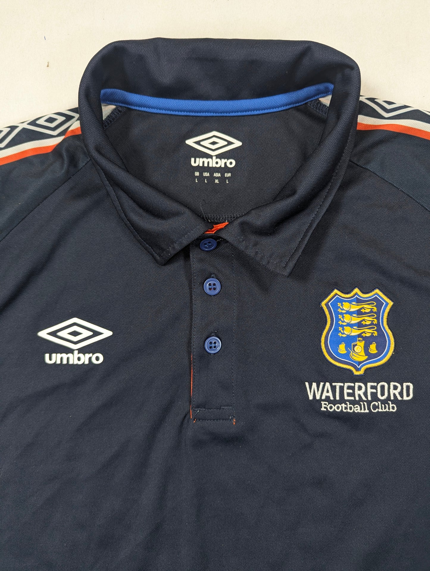 Waterford FC Umbro Football Polo 2022 (L) [Good]
