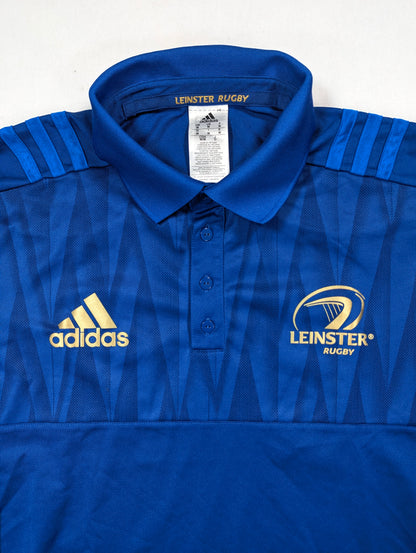 Leinster adidas Rugby Polo 2018 (M) [Very Good]