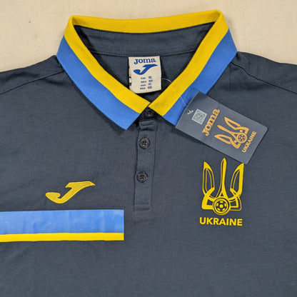 Ukraine Joma Football Polo 2021 (XL) [New]