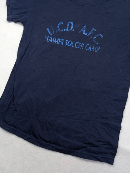 UCD Fruit of the Loom Football T-Shirt 1990s (12-13 Years) [Fair]