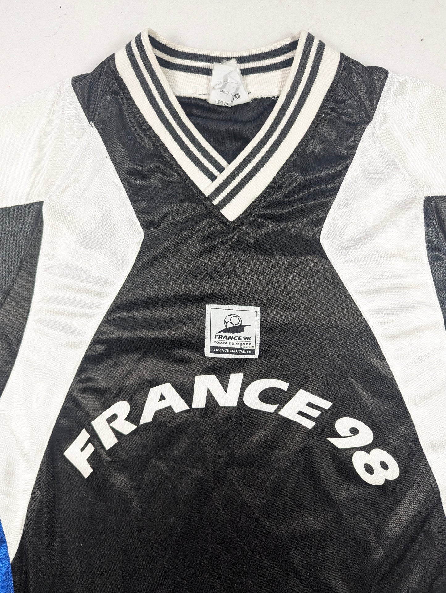 France World Cup France 98 Football Jersey 1998 (S) [Good]