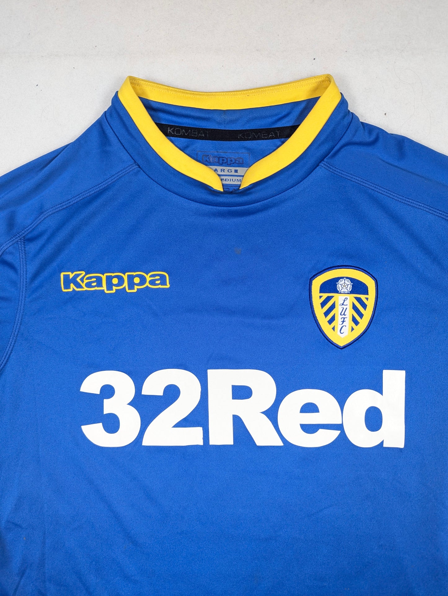 Leeds United Kappa Football Jersey 2016 (L) [Good]