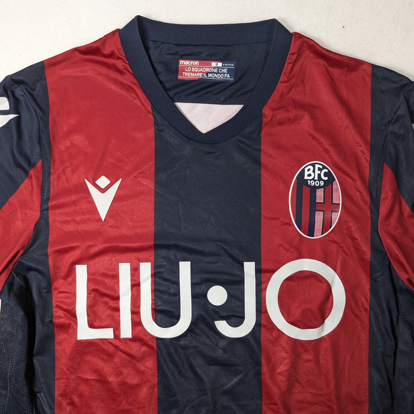 Bologna Macron Football Jersey 2019 (M) [Excellent]