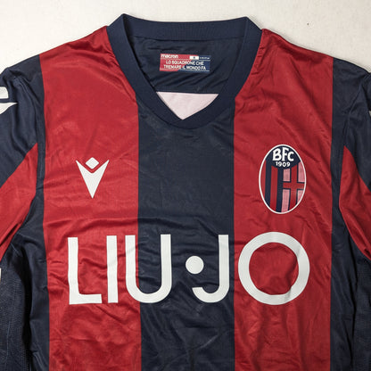 Bologna Macron Football Jersey 2019 (M) [Excellent]