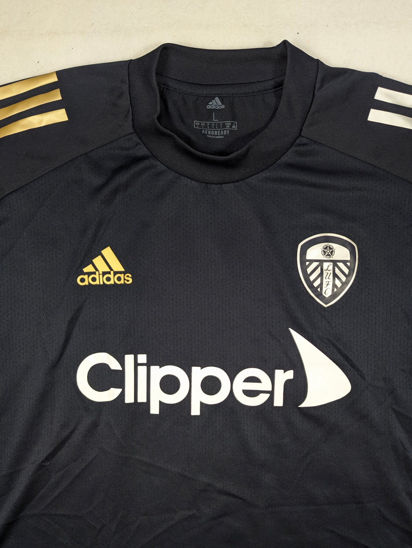 Leeds United adidas Football Jersey 2020 (L) [Excellent]