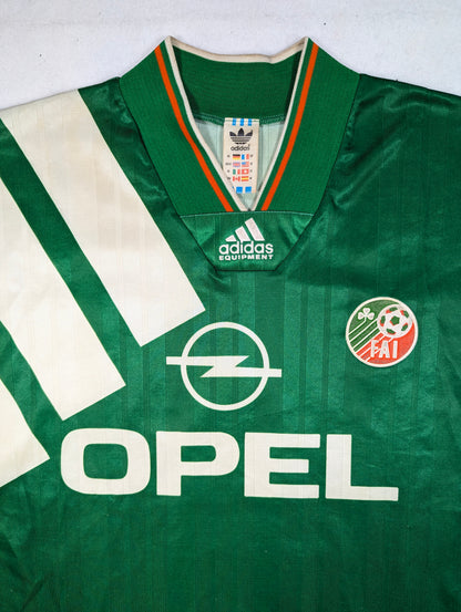Republic of Ireland adidas Football Jersey 1992 (M) [Fair]