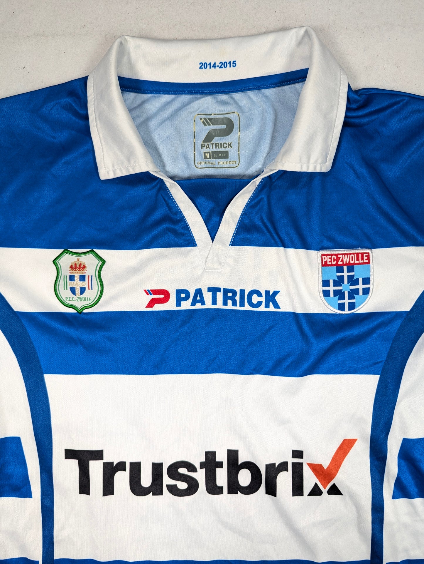 PEC Zwolle Patrick Football Jersey 2014 #22 (M) [Very Good]