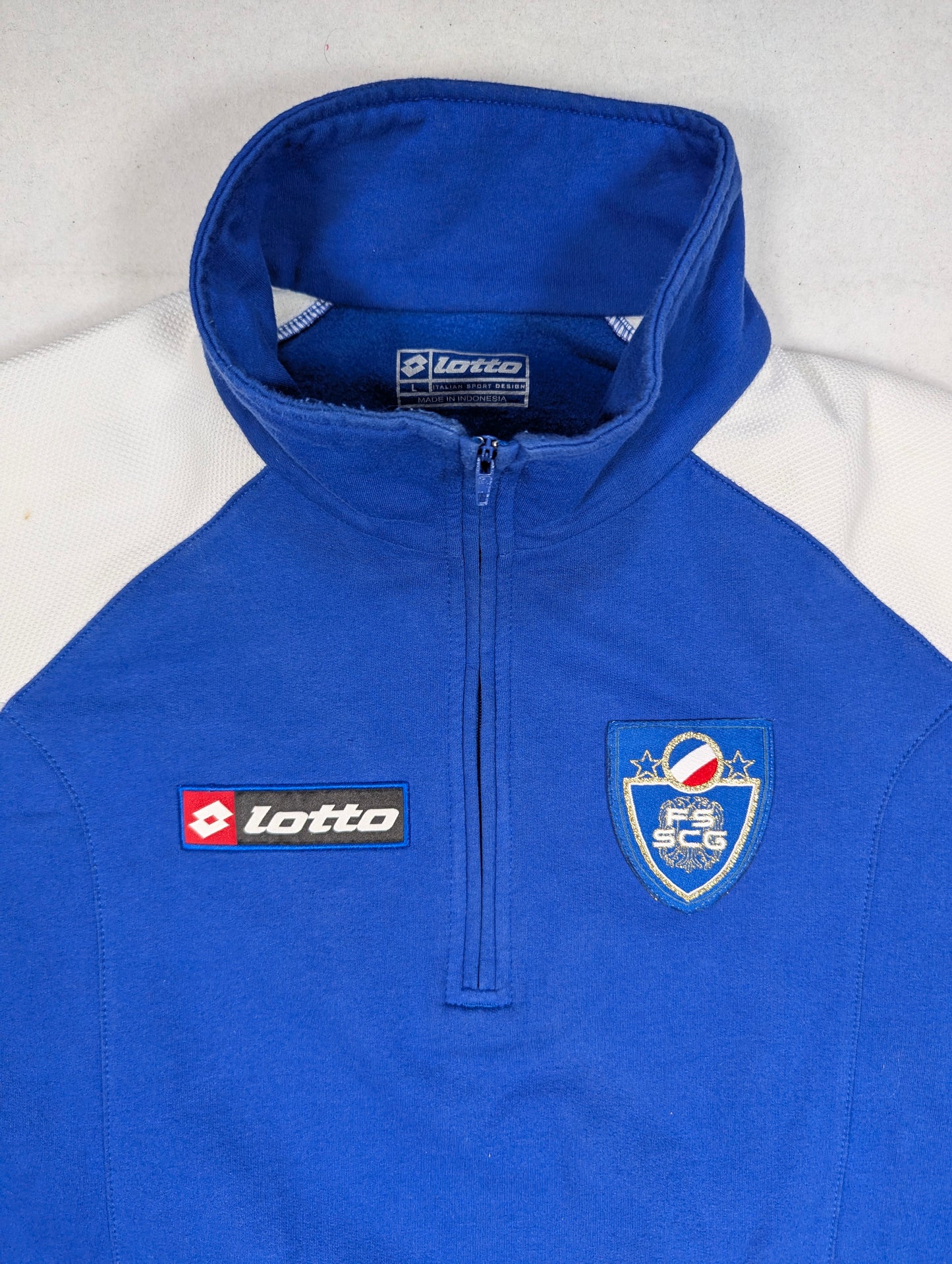 Serbia and Montenegro LOTTO Football Jacket 2003 (L) [Good]
