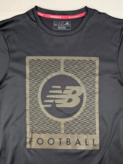 Black New Balance Football T-Shirt 2016 (L) [Very Good]