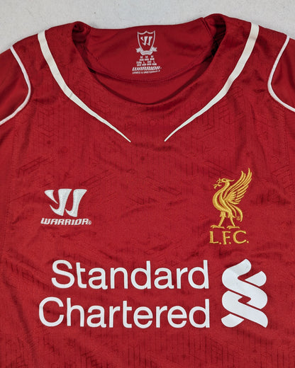 Liverpool Warrior Football Jersey 2014 (M) [Good]