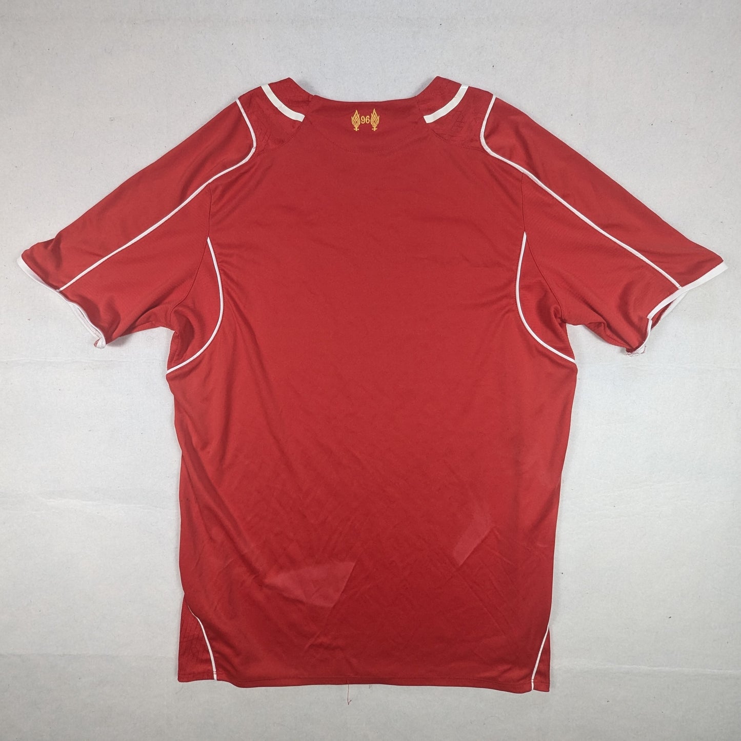 Liverpool Warrior Football Jersey 2014 (M) [Good]