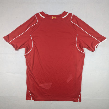 Liverpool Warrior Football Jersey 2014 (M) [Good]