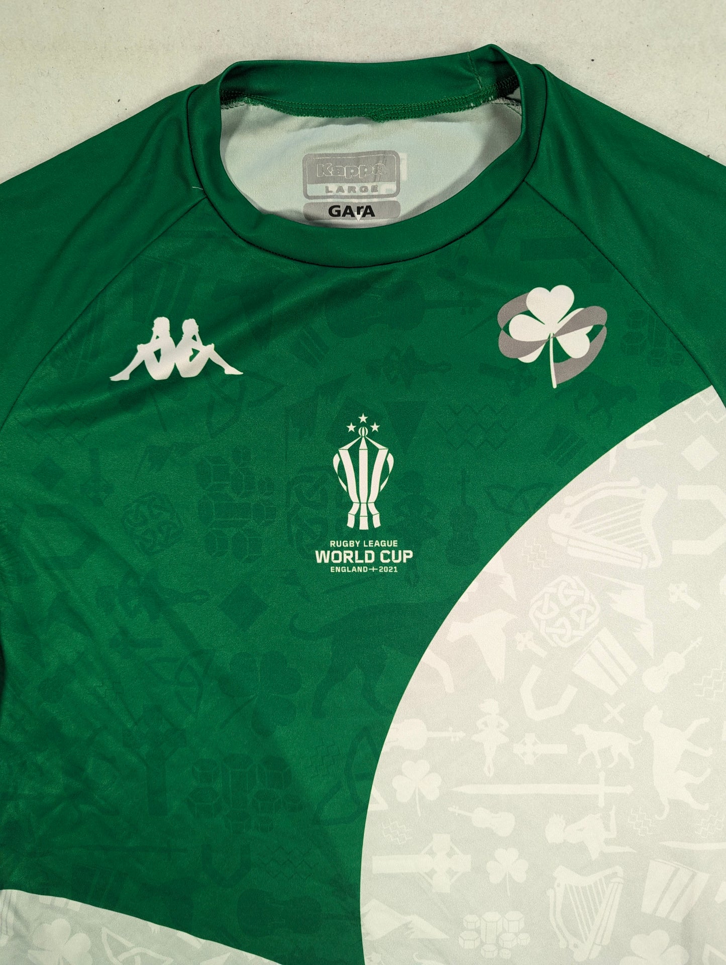 Ireland Kappa Rugby League Jersey 2021 (L) [Very Good]