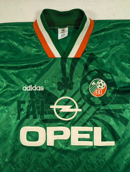 Republic of Ireland adidas Football Jersey 1994 (L) [Good]