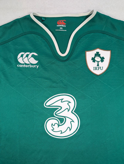 Ireland Canterbury Rugby Jersey 2015 (2XL) [Excellent]