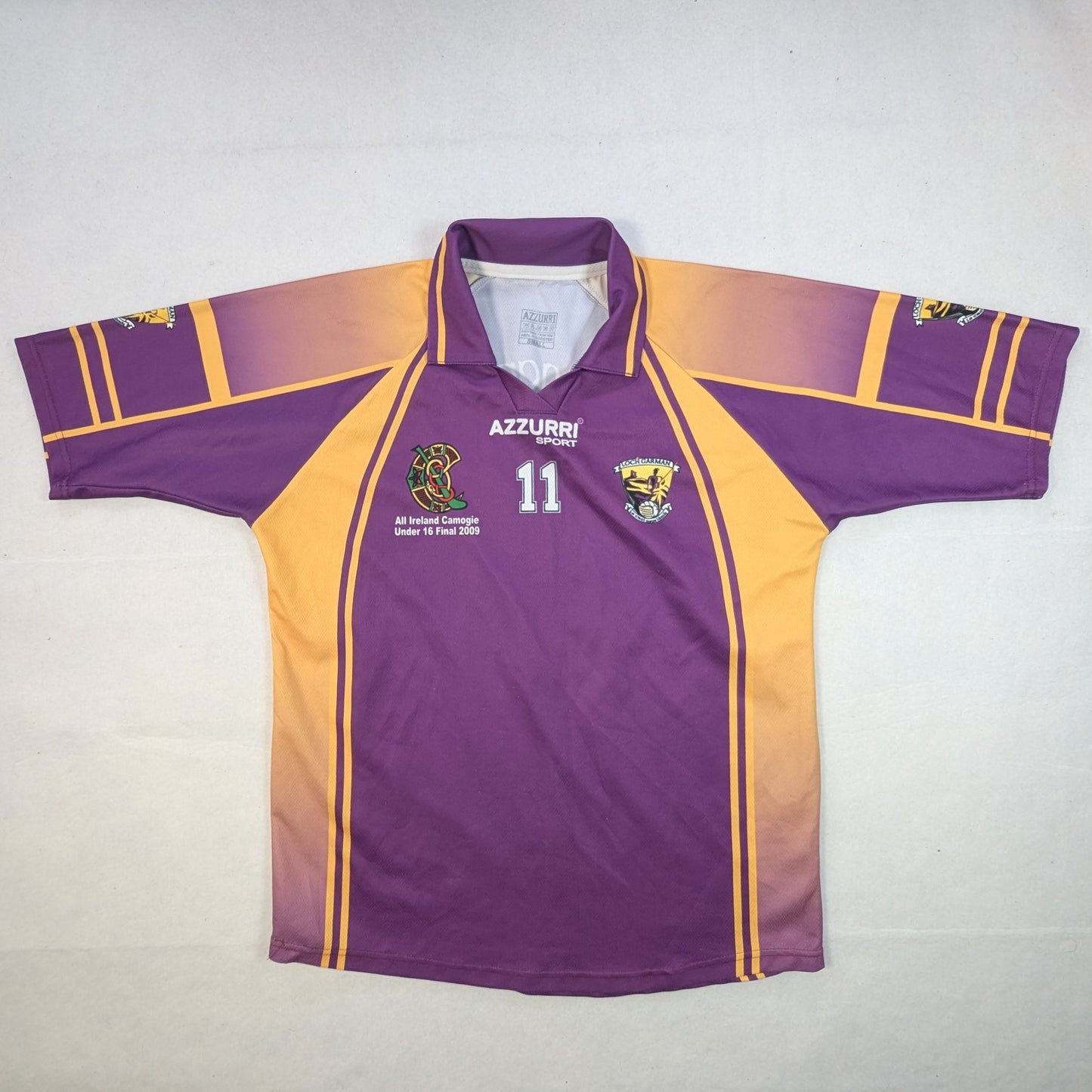 Wexford Player Issue Azzurri GAA Jersey 2009 All Ireland U-16 Final #11 (S) [Excellent]