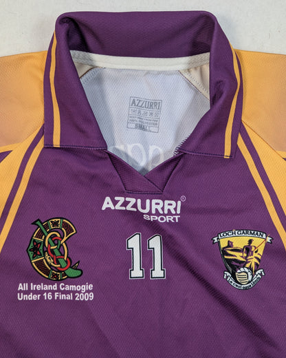Wexford Player Issue Azzurri GAA Jersey 2009 All Ireland U-16 Final #11 (S) [Excellent]