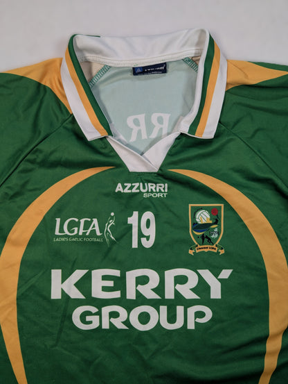 Kerry Player Issue Azzurri GAA Jersey 2012 #19 (L) [Excellent]