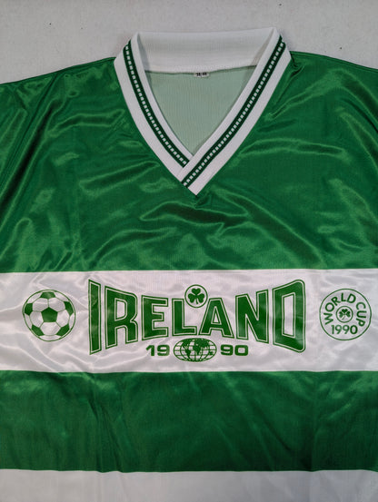 Republic of Ireland Football Jersey 1990 (S) [Very Good]