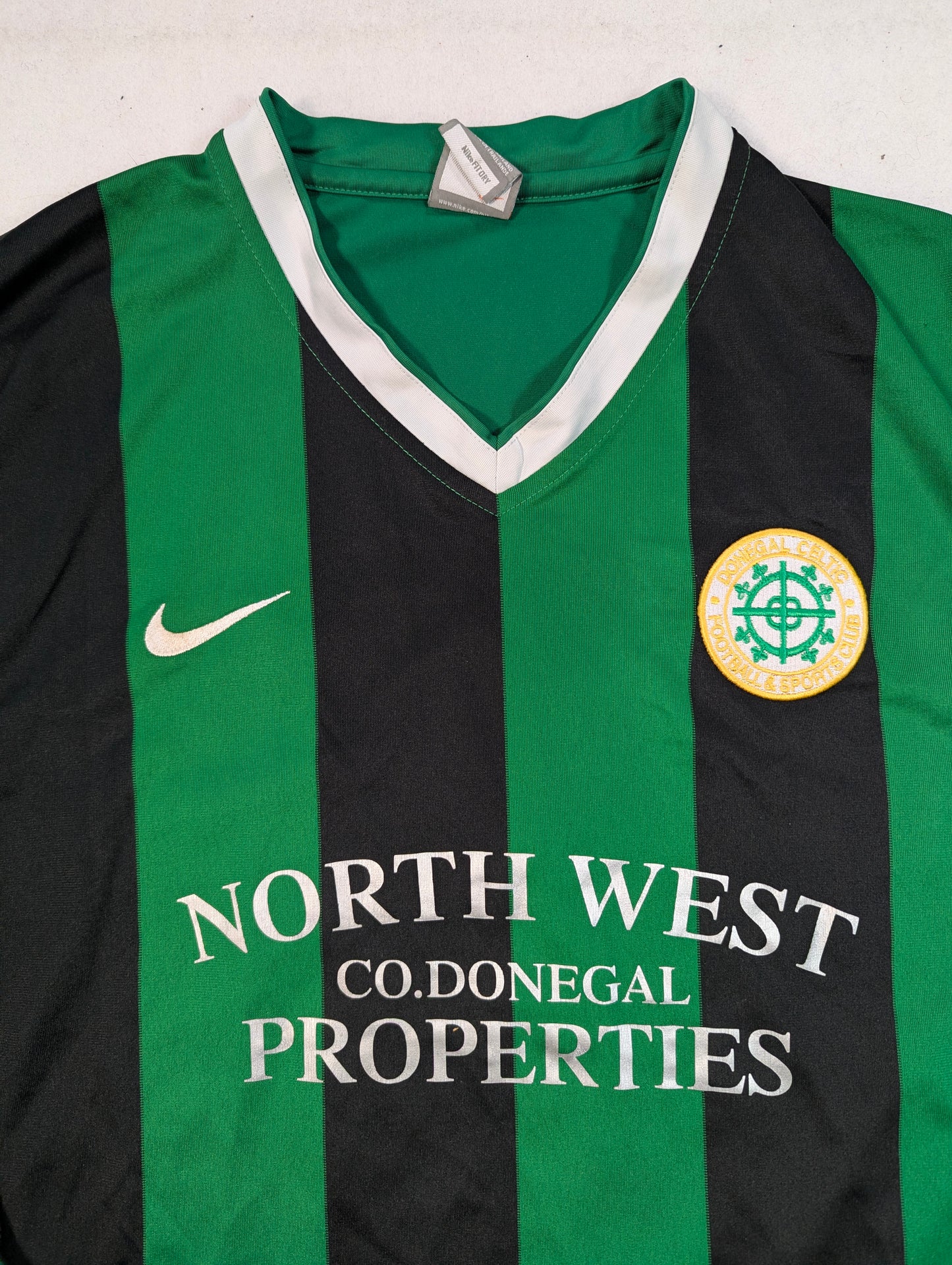 Donegal Celtic Player Issue Nike Football Jersey 2010s #17 (XL) [Very Good]