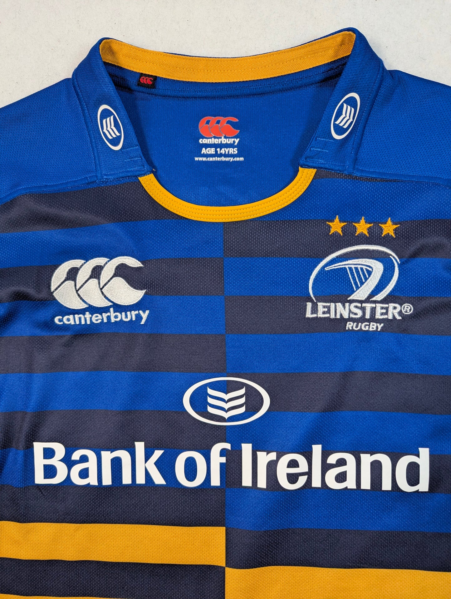 Leinster Canterbury Rugby Jersey 2014 (14 Years) [Very Good]