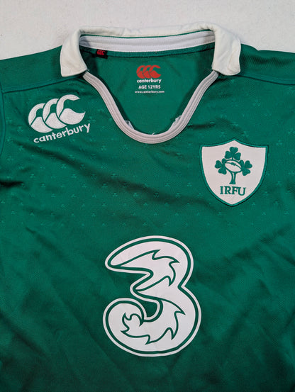 Ireland Canterbury Rugby Jersey 2014 (12 Years) [Good]