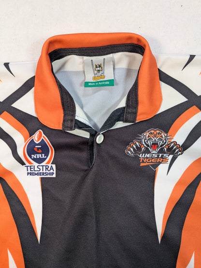 Wests Tigers NRL Rugby Jersey 2006 (Size 12) [Very Good]