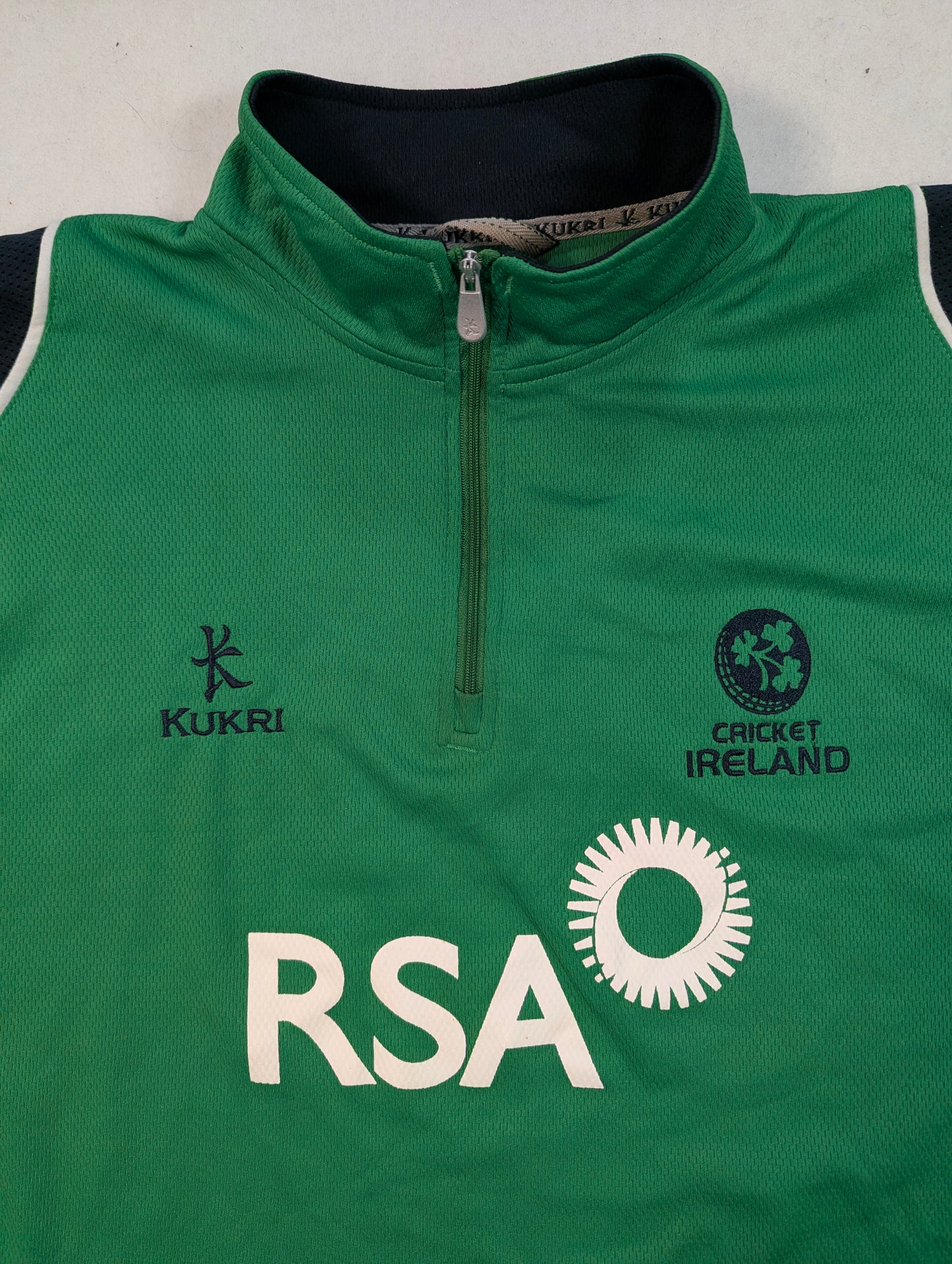 Ireland Kukri Cricket Polo 2000s (M) [Very Good]