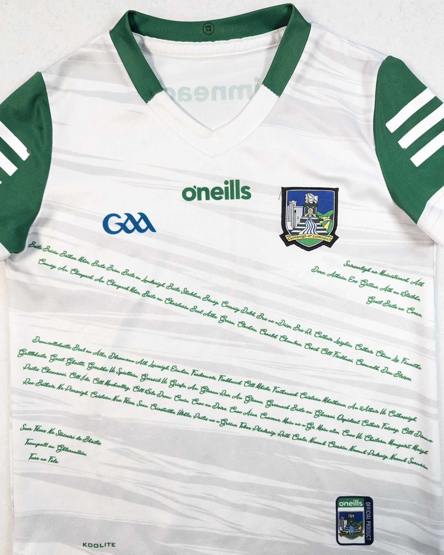 Limerick O'Neills GAA Jersey 2021 (7-8 Years) [Fair]