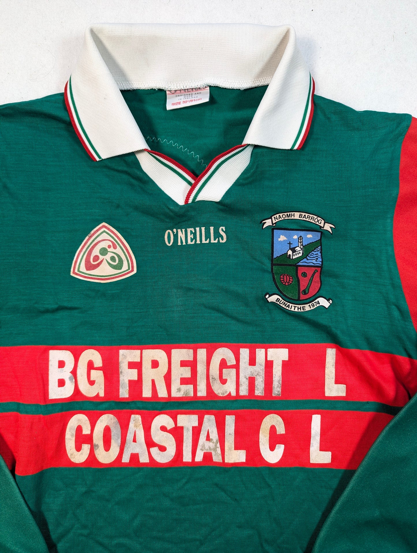 Naomh Barróg Player Issue O'Neills GAA Jersey 1995 #4 (10-11 Years) [Average]