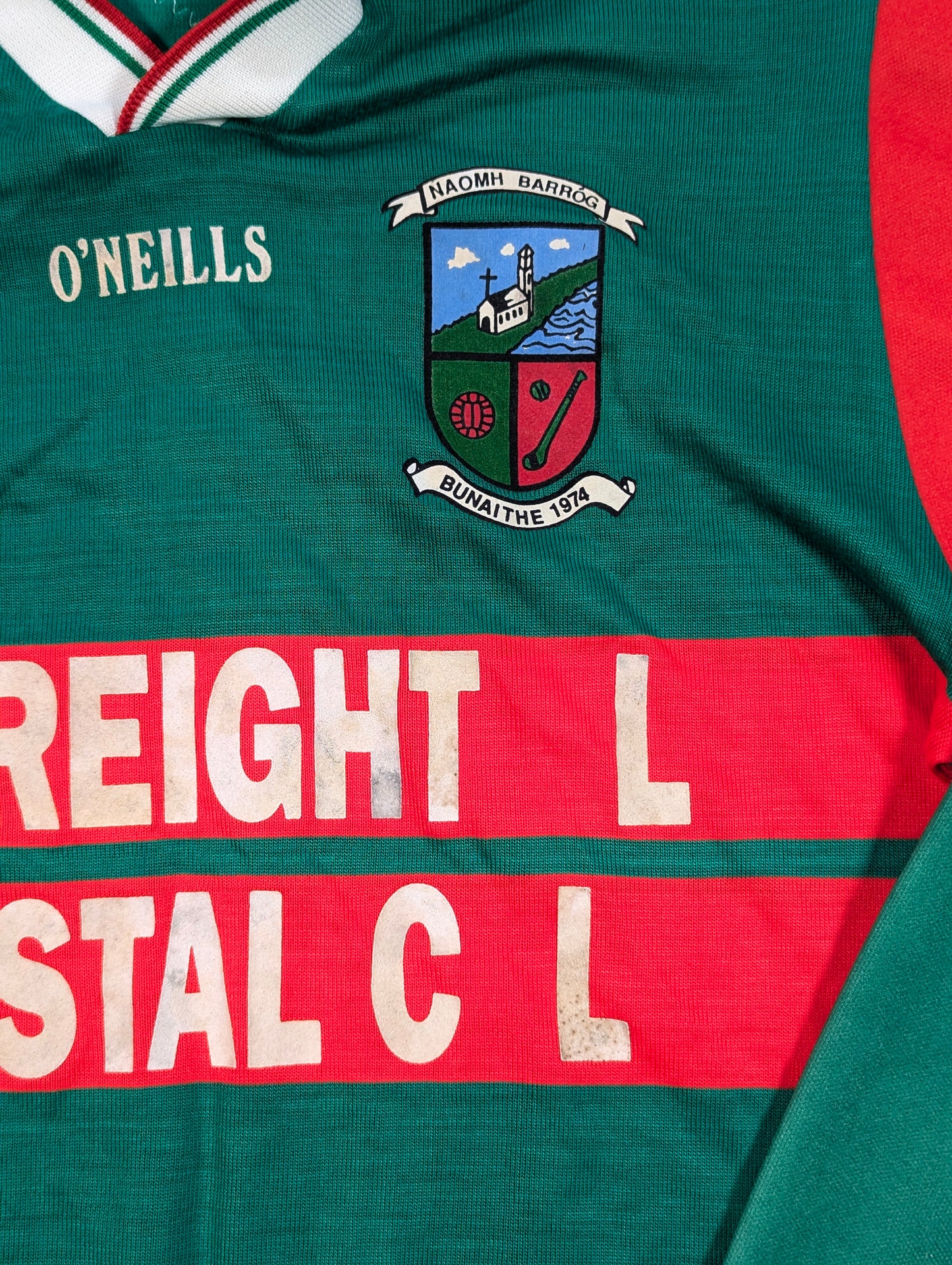 Naomh Barróg Player Issue O'Neills GAA Jersey 1995 #16 (10-11 Years) [Fair]