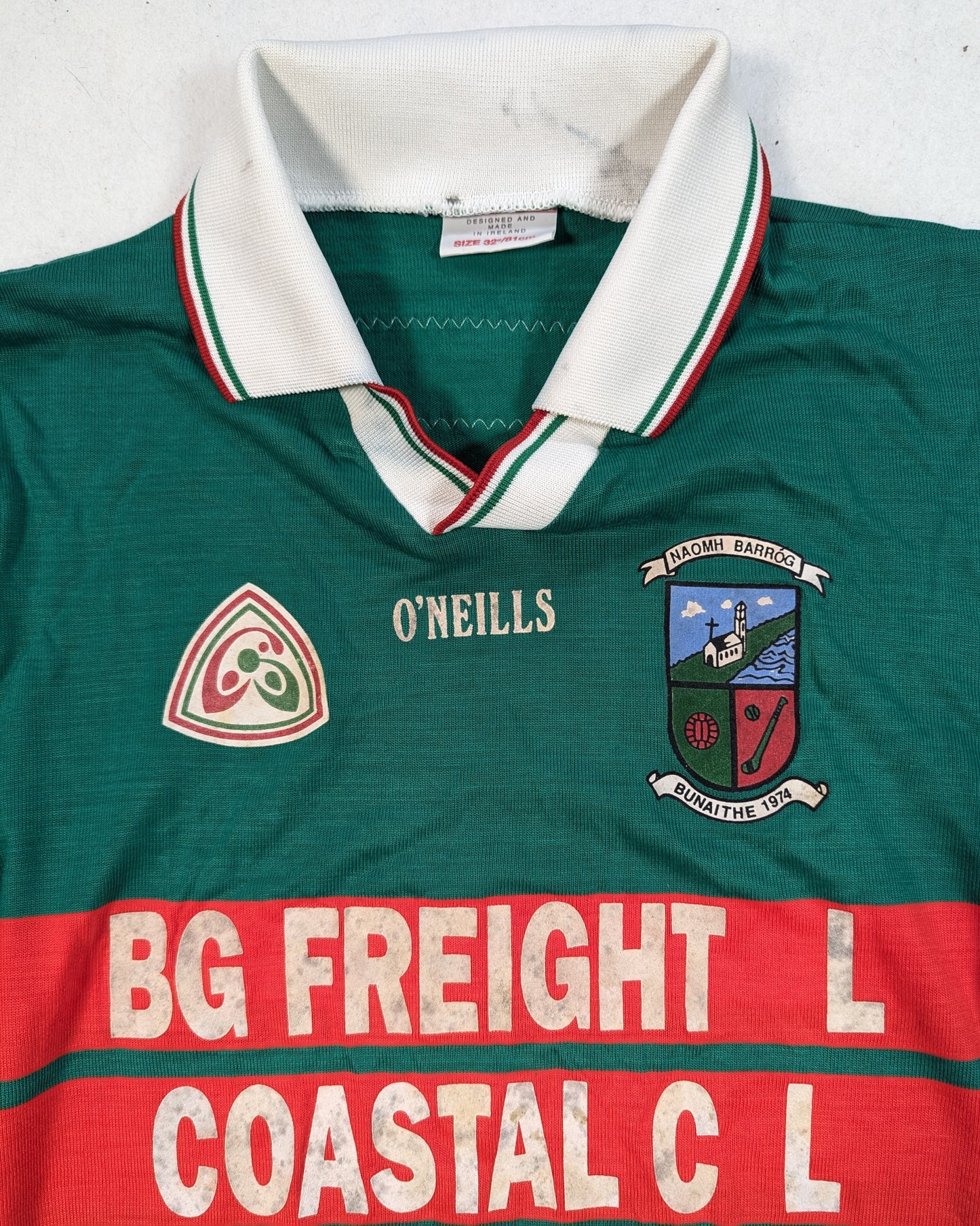 Naomh Barróg Player Issue O'Neills GAA Jersey 1995 #17 (10-11 Years) [Fair]