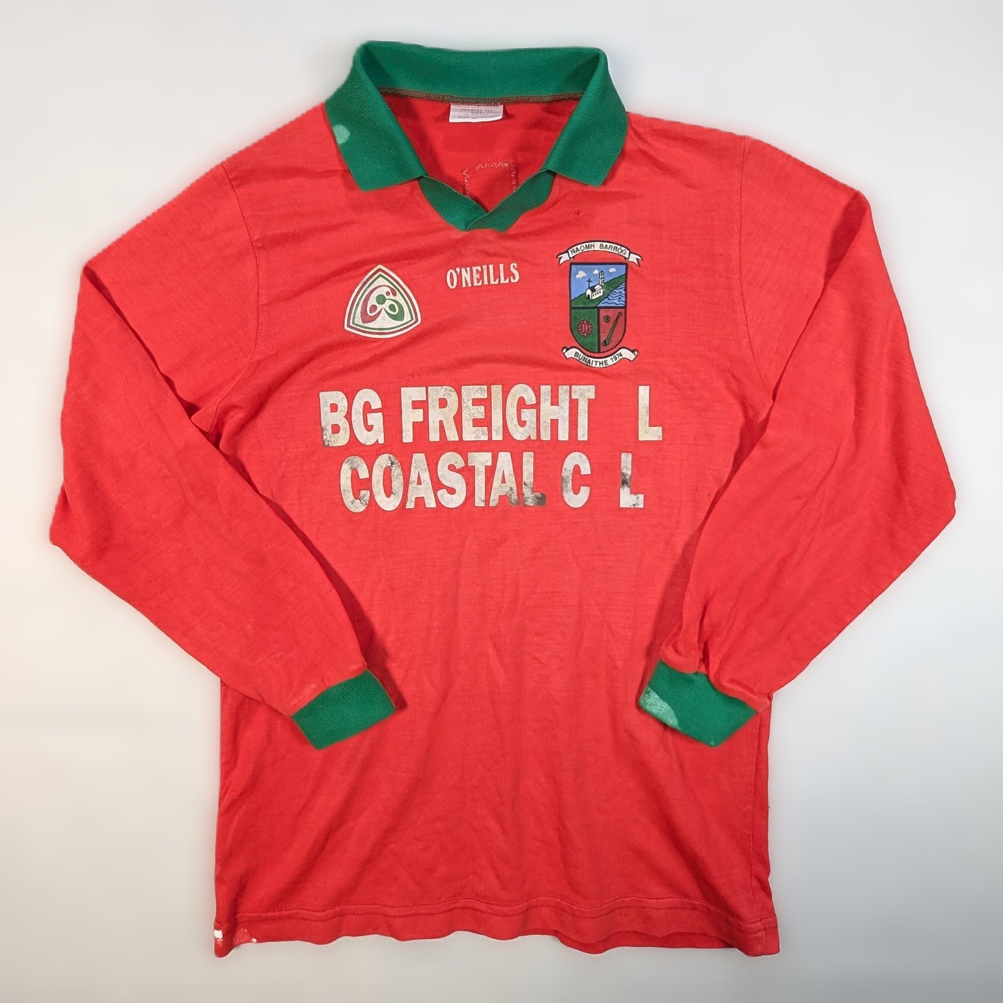 Naomh Barróg Player Issue O'Neills GAA Jersey 1995 #1 (10-11 Years) [Fair]