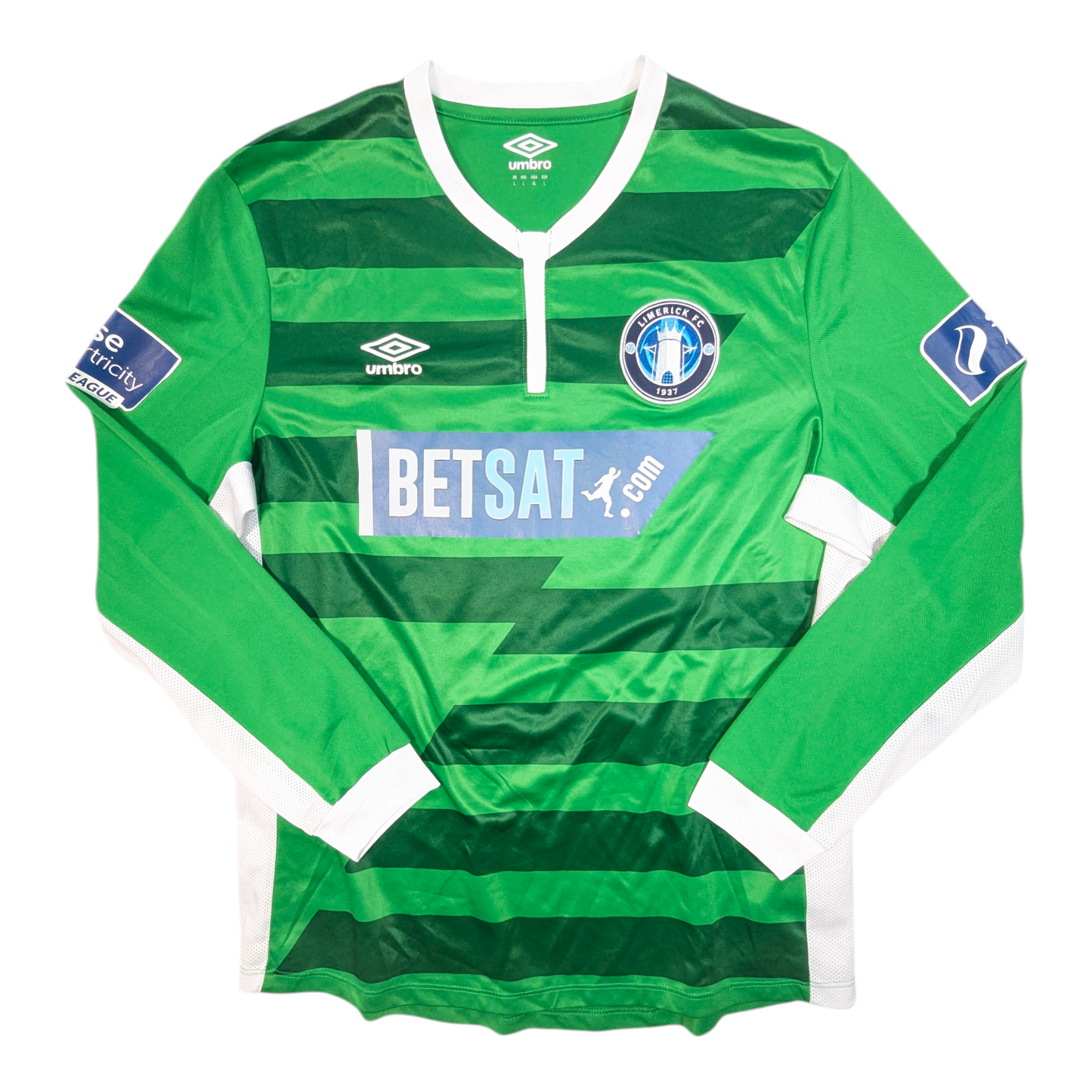 Limerick FC Player Issue Umbro Football Jersey 2018 Dennehy #27 (L) [Good]