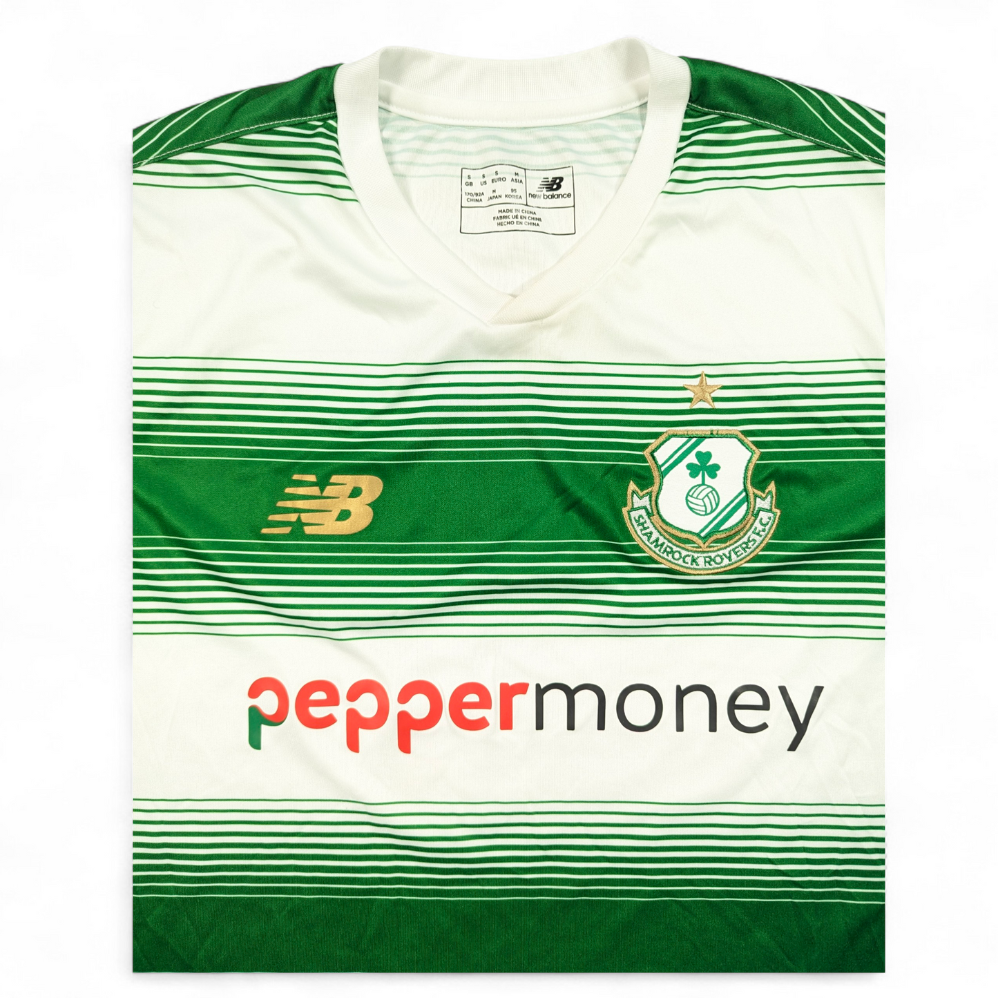 Shamrock Rovers New Balance Home Football Jersey 2018 (S) [Very Good]