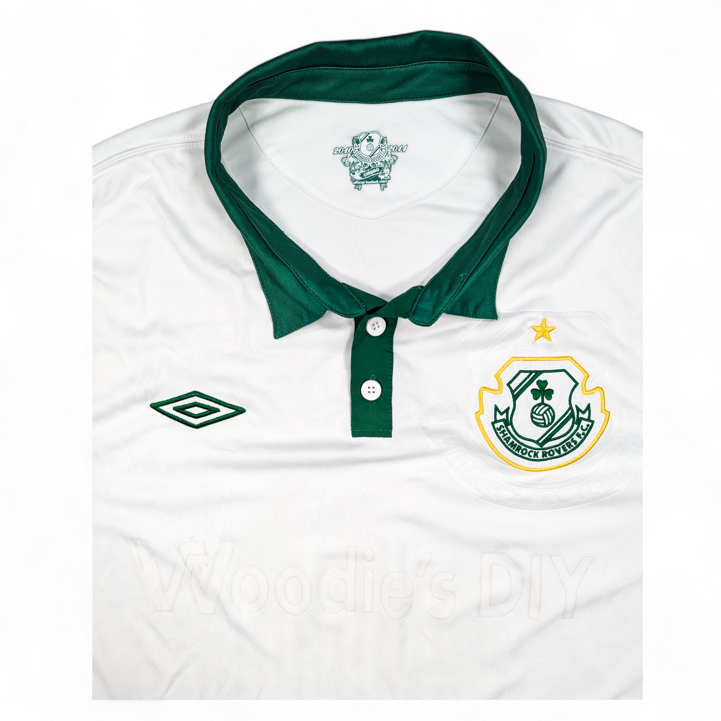 Shamrock Rovers Umbro Away Football Jersey 2010 (2XL) [Fair]