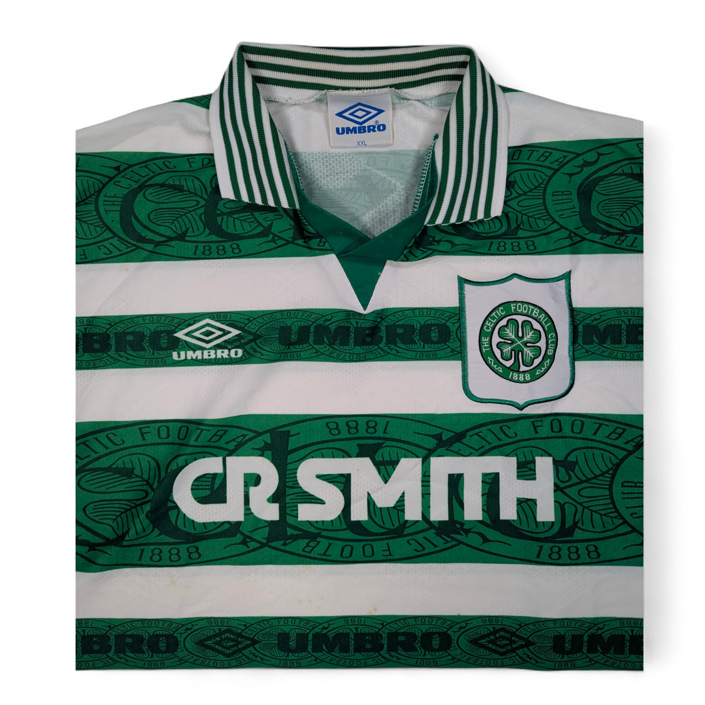 Celtic Umbro Home Football Jersey 1995 (2XL) [Very Good]