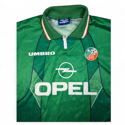 Republic of Ireland Umbro Home Football Jersey 1994 (2XL) [Good]