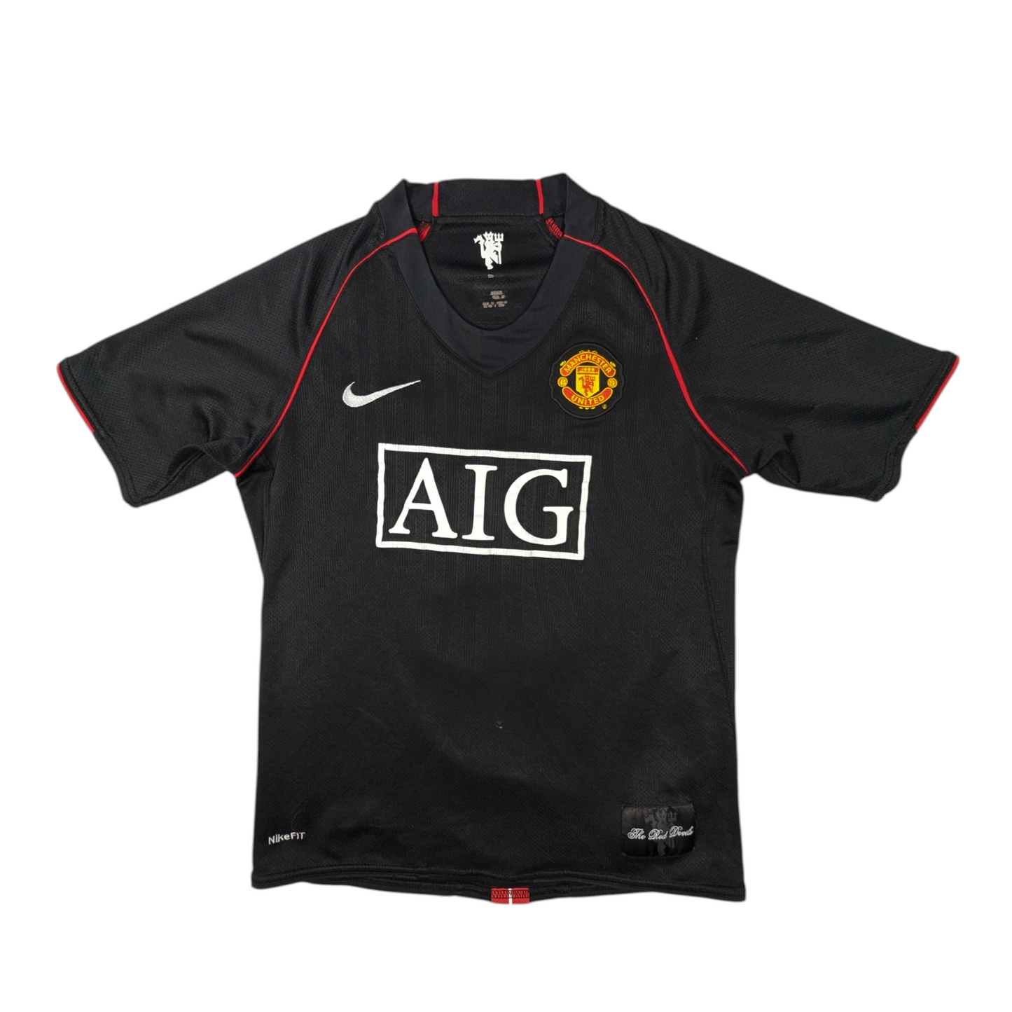 Manchester United Nike Away Football Jersey 2007 Anderson #8 (13 Years) [Fair]