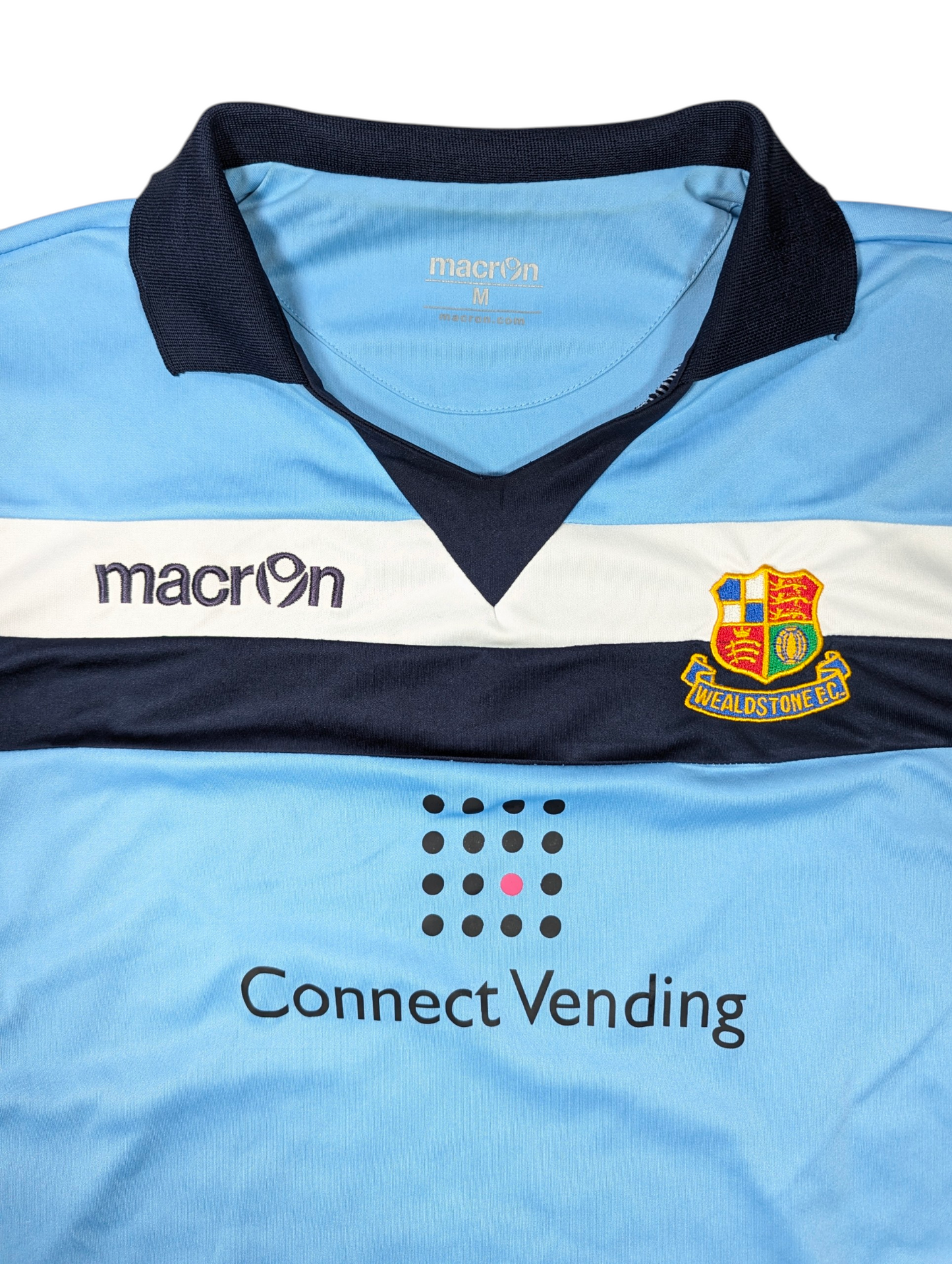 Wealdstone FC Macron Away Football Jersey 2014 (M) [Good]
