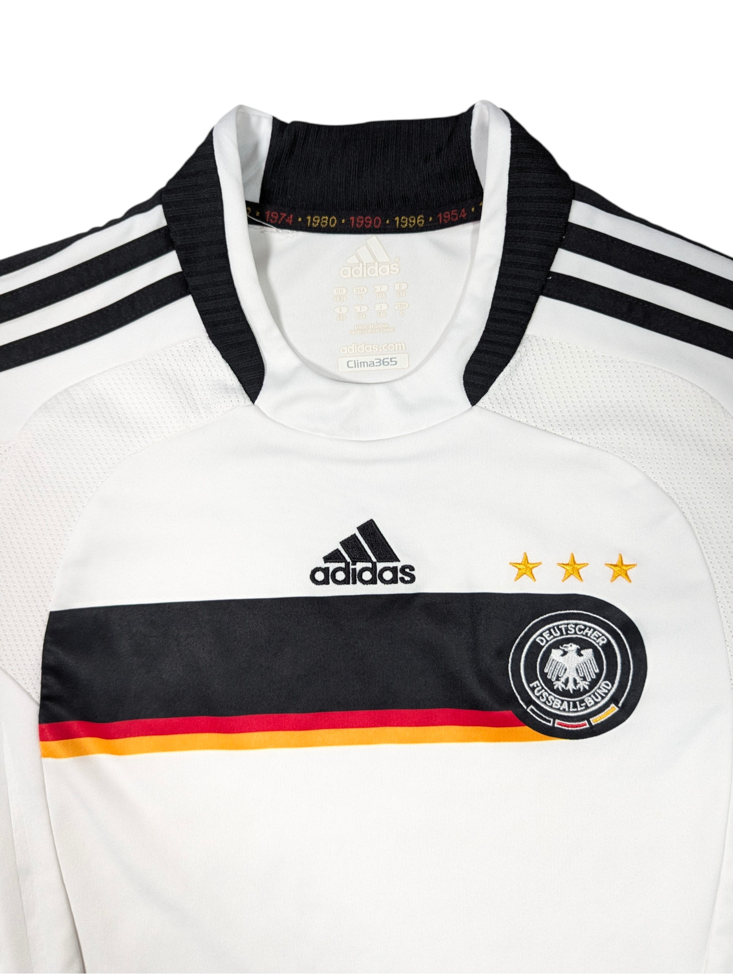 Germany adidas Home Football Jersey 2009 (10 Years) [Very Good]