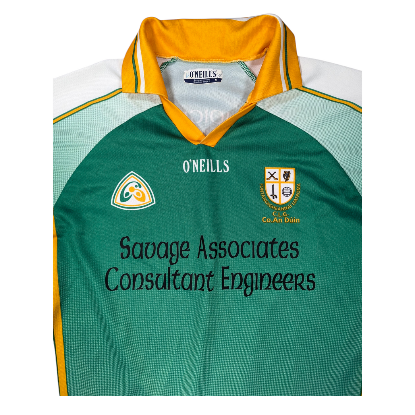 Liatroim Fontenoys Player Issue O'Neills Home GAA Jersey 2000s #16 (M) [Good]