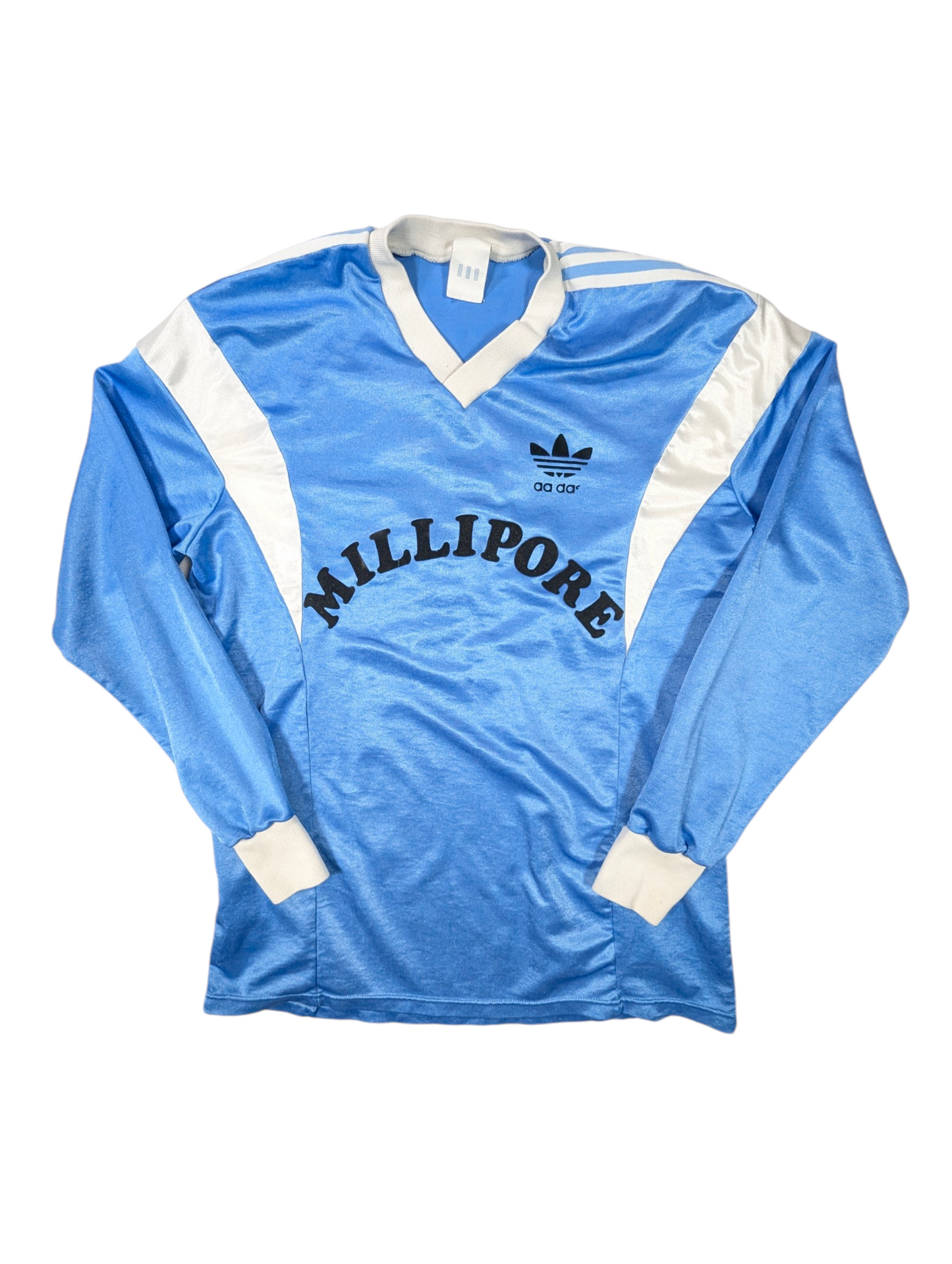 Merck Millipore Cork Player Issue adidas Home Football Jersey 1980s #8 (M) [Very Good]