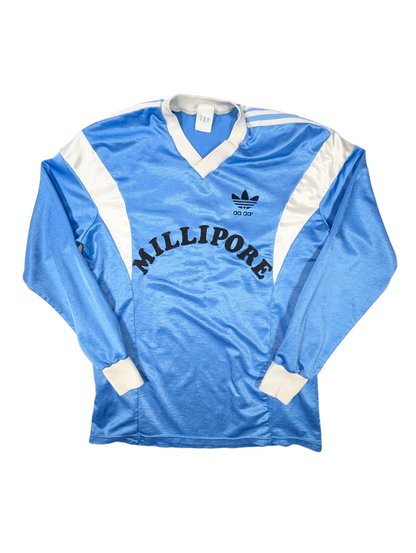 Merck Millipore Cork Player Issue adidas Home Football Jersey 1980s #8 (M) [Very Good]