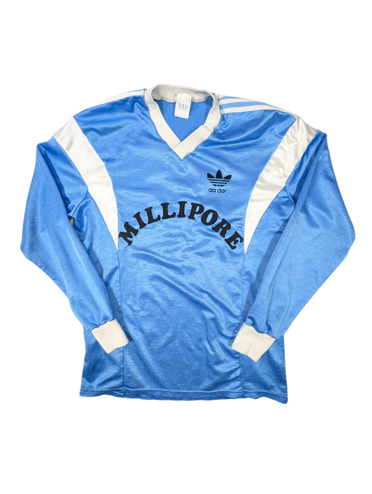 Merck Millipore Cork Player Issue adidas Home Football Jersey 1980s #8 (M) [Very Good]